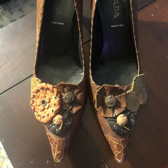 PRADA Vintage Kitten Heels - Picture 3 of 6